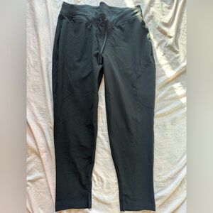 Women's Black Straight Leg Scrubs Pants petite large Mandala